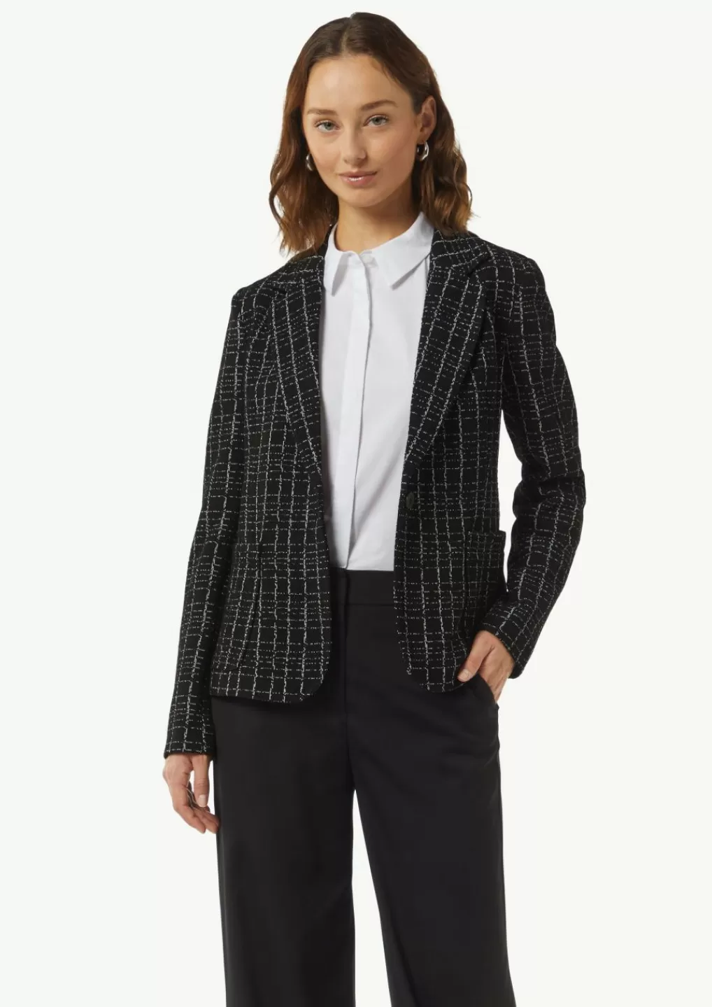 Hot Blazer à carreaux en jersey bouclette Blazers