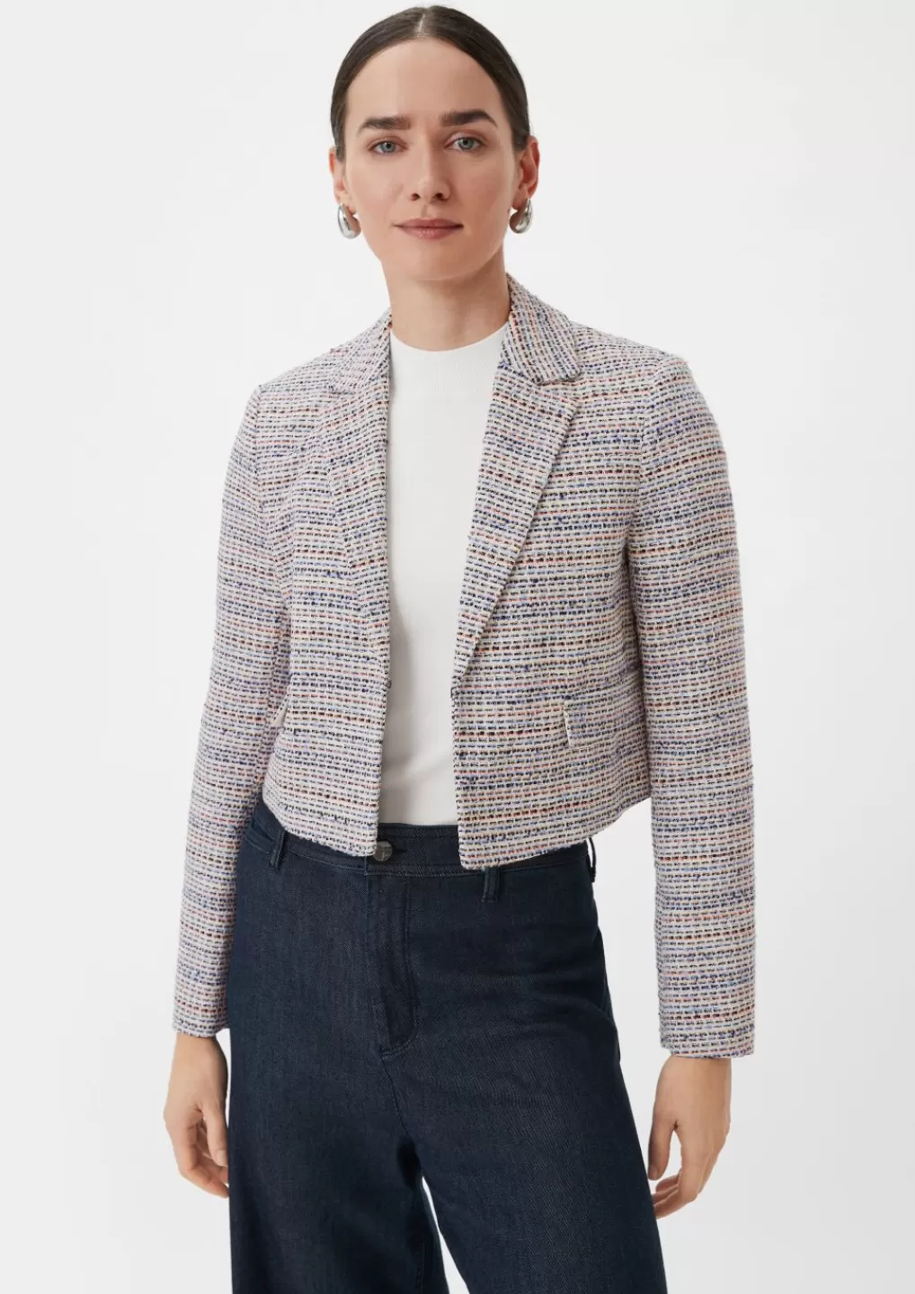 Shop Blazer à motif en maille Blazers