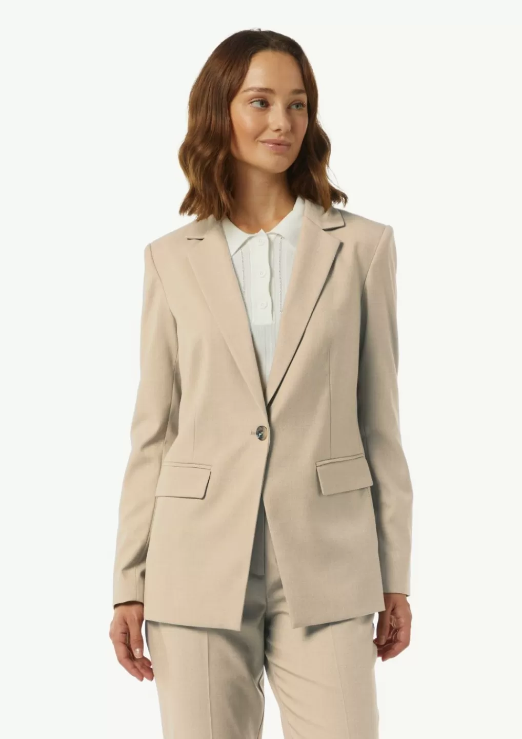 Store Blazer cintré en toile Blazers