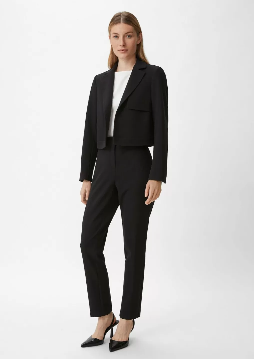 Flash Sale Blazer court en viscose mélangée Blazers