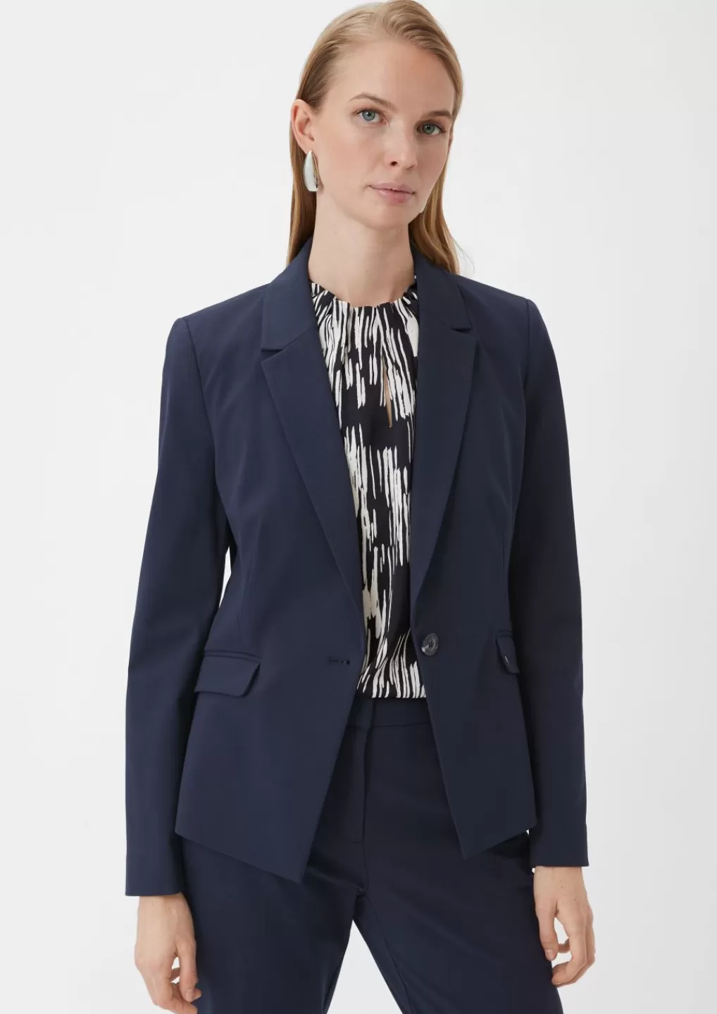 Clearance Blazer en viscose mélangée Blazers