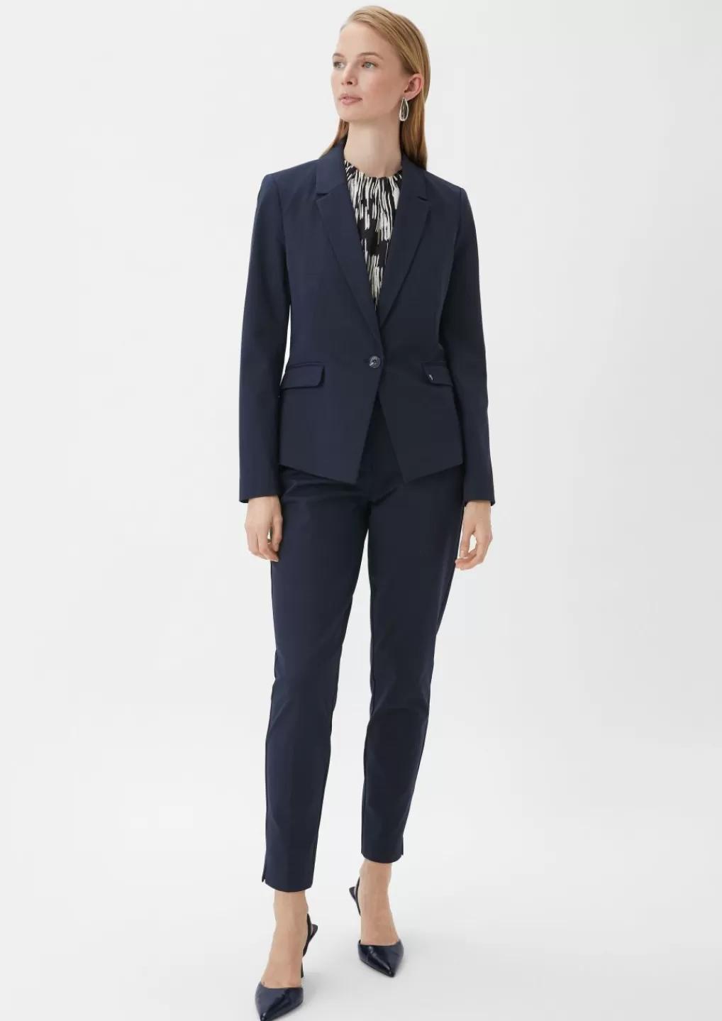 Clearance Blazer en viscose mélangée Blazers