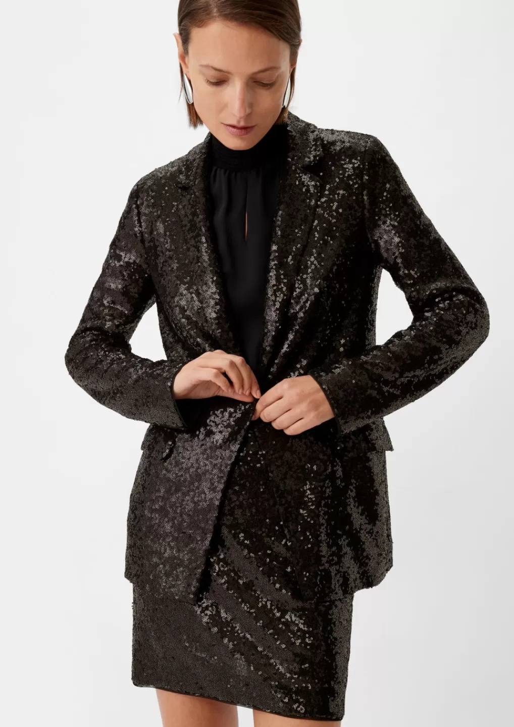 Best Sale Blazer long à paillettes Costumes | Blazers