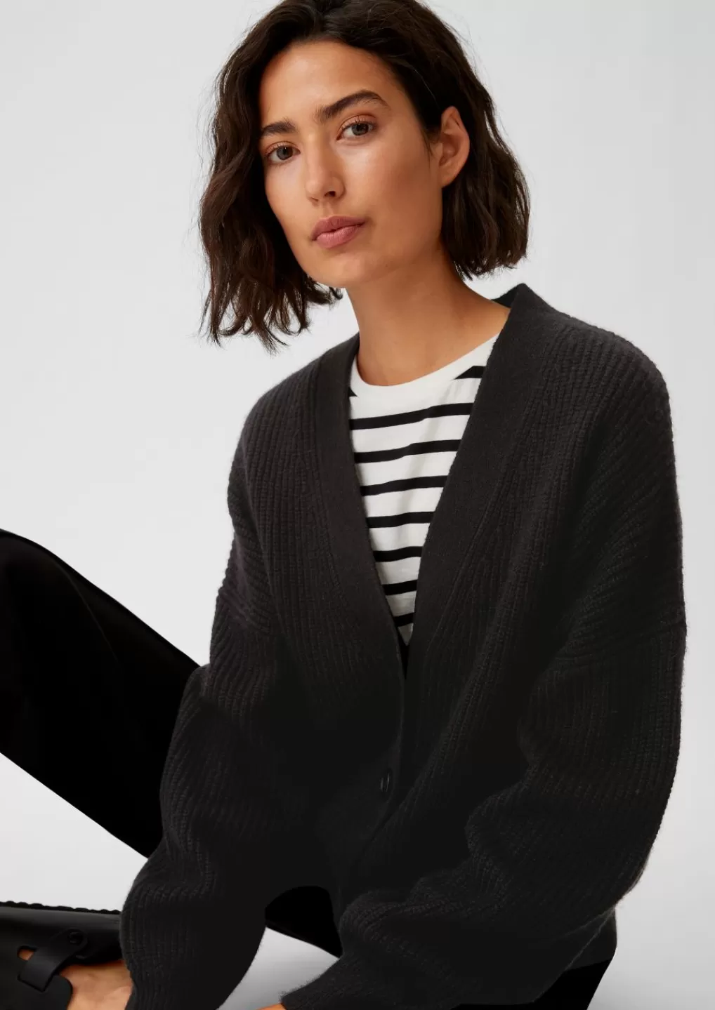 Flash Sale Cardigan en laine mélangée Cord & Pull-over