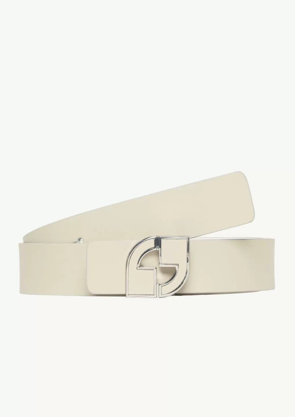 Shop Ceinture réversible à boucle logo recouverte de cuir Accessoires