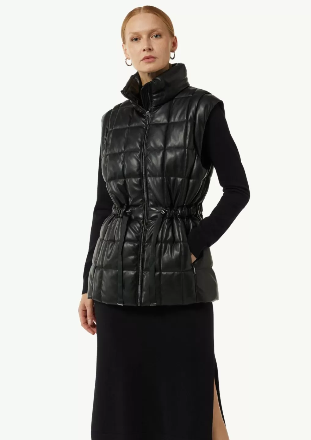 Store Gilet en similicuir Vestes