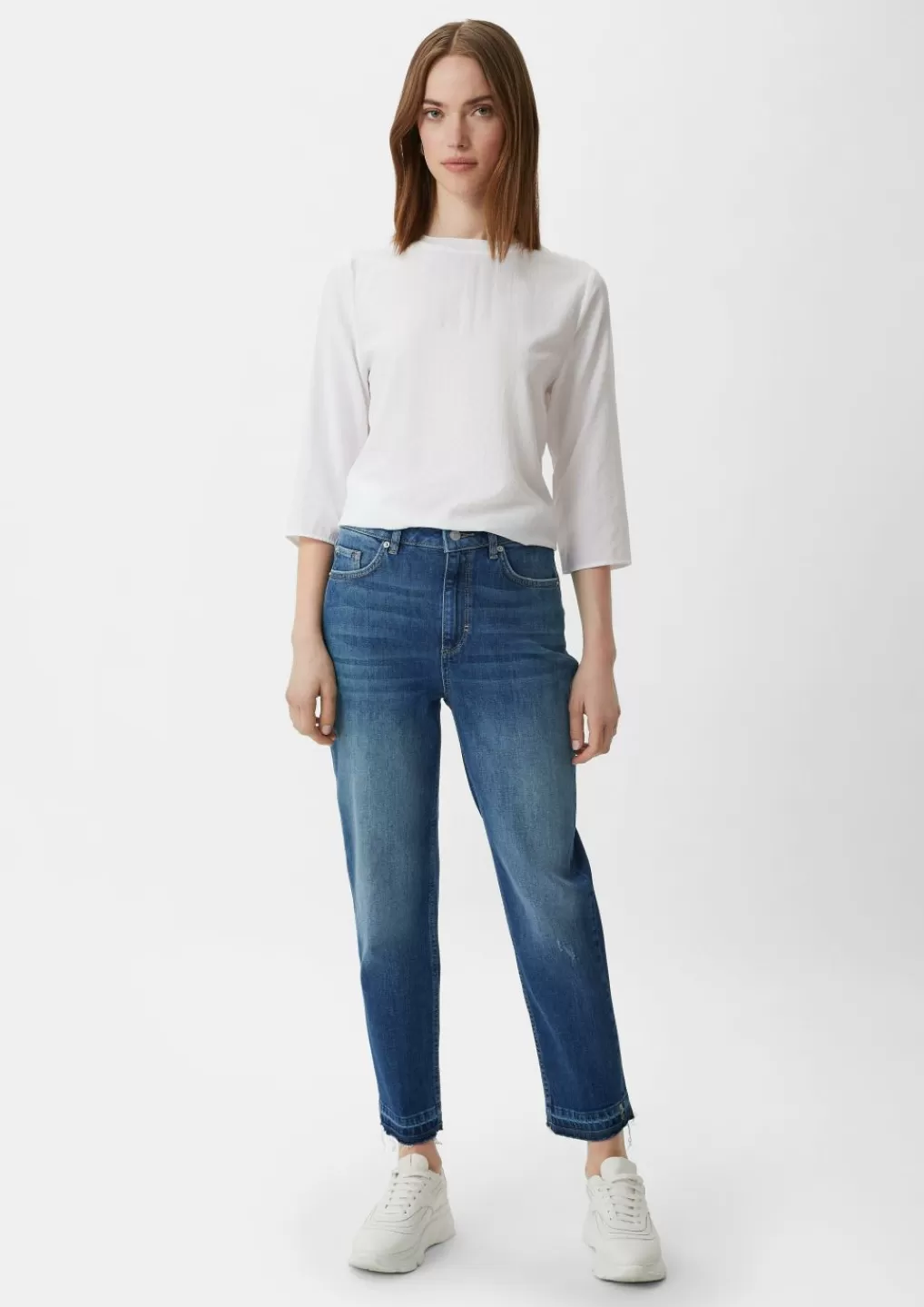 Shop Mom Fit: jean délavé Articles Durables | Jeans