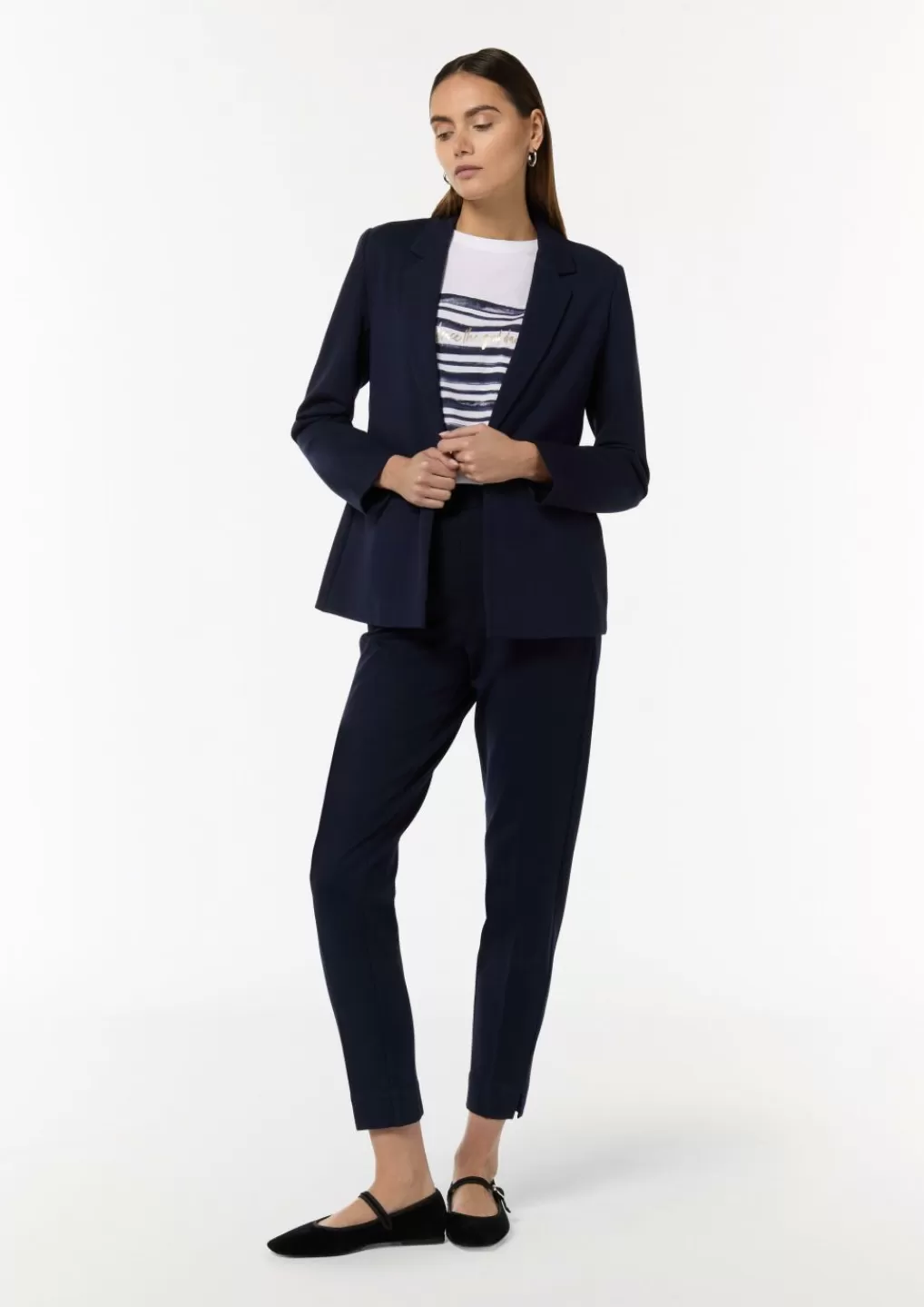 Shop Regular: pantalon coupe droite en tissu rigide Pantalons