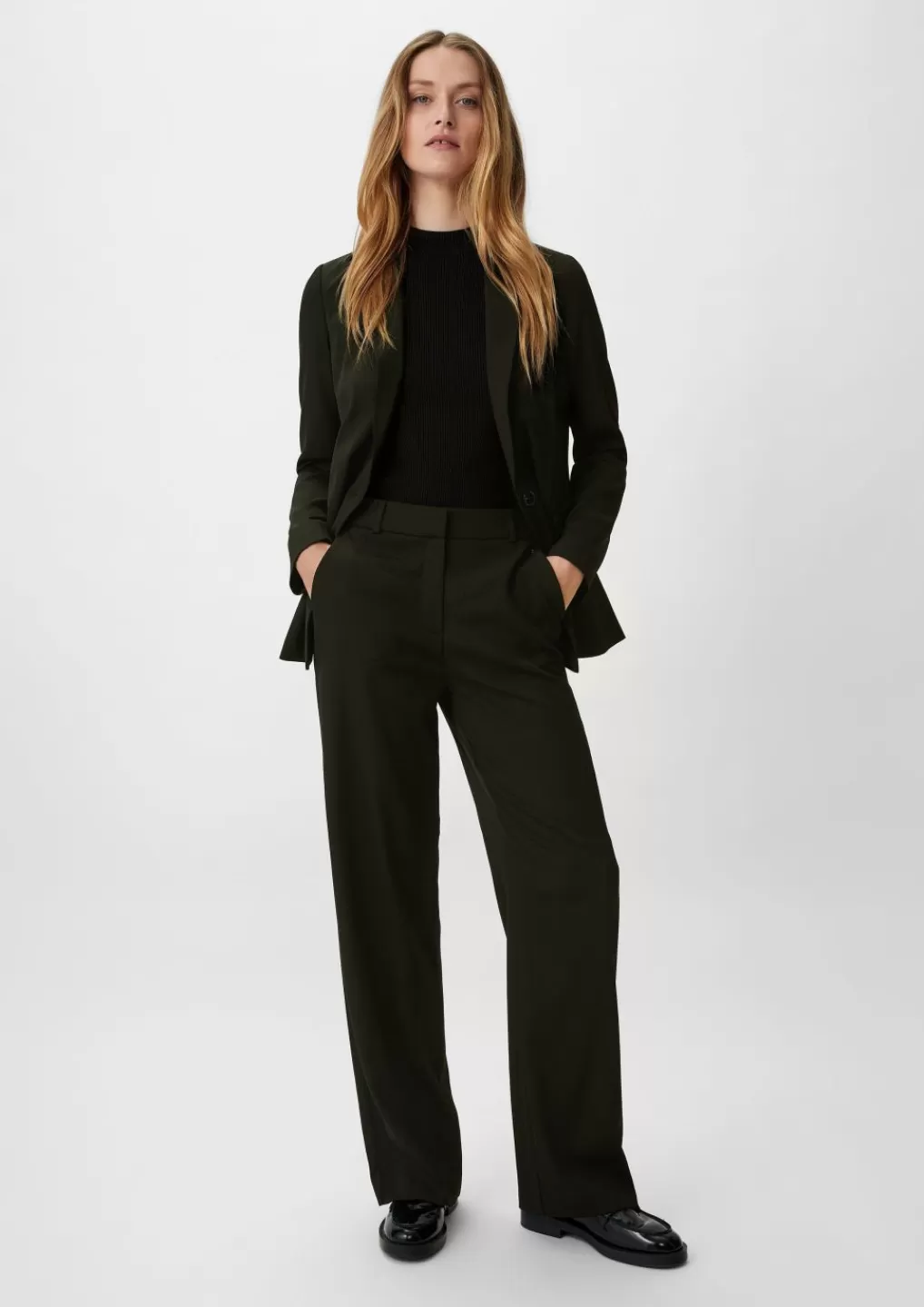 Best Sale Regular: pantalon en toile Costumes | Pantalons