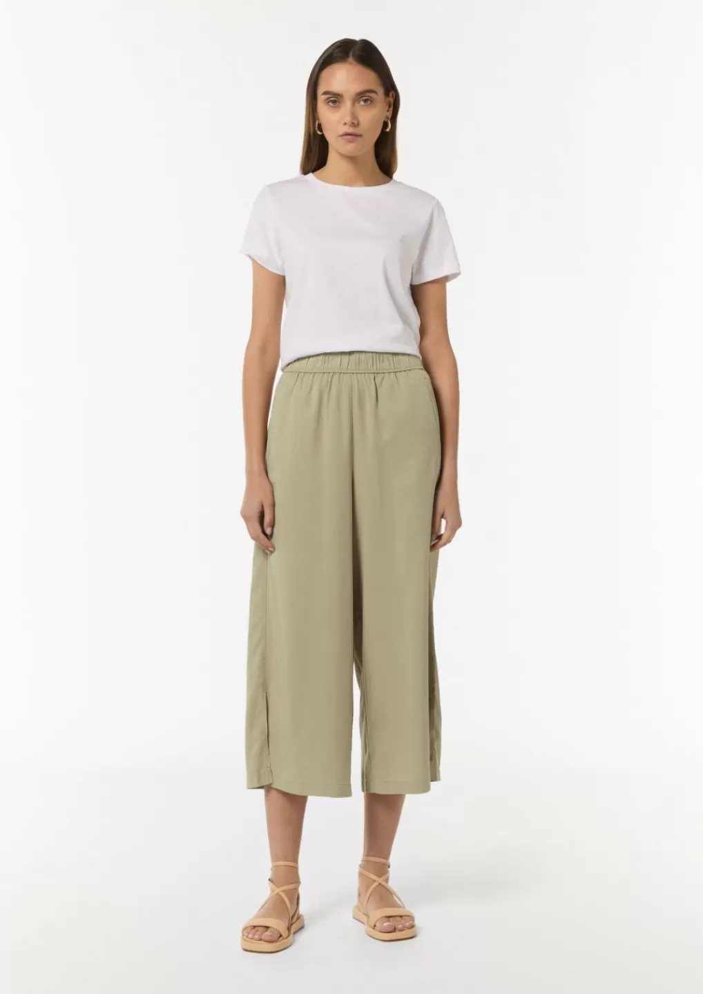 New Relaxed: jupe-culotte en lyocell Articles Durables | Pantalons