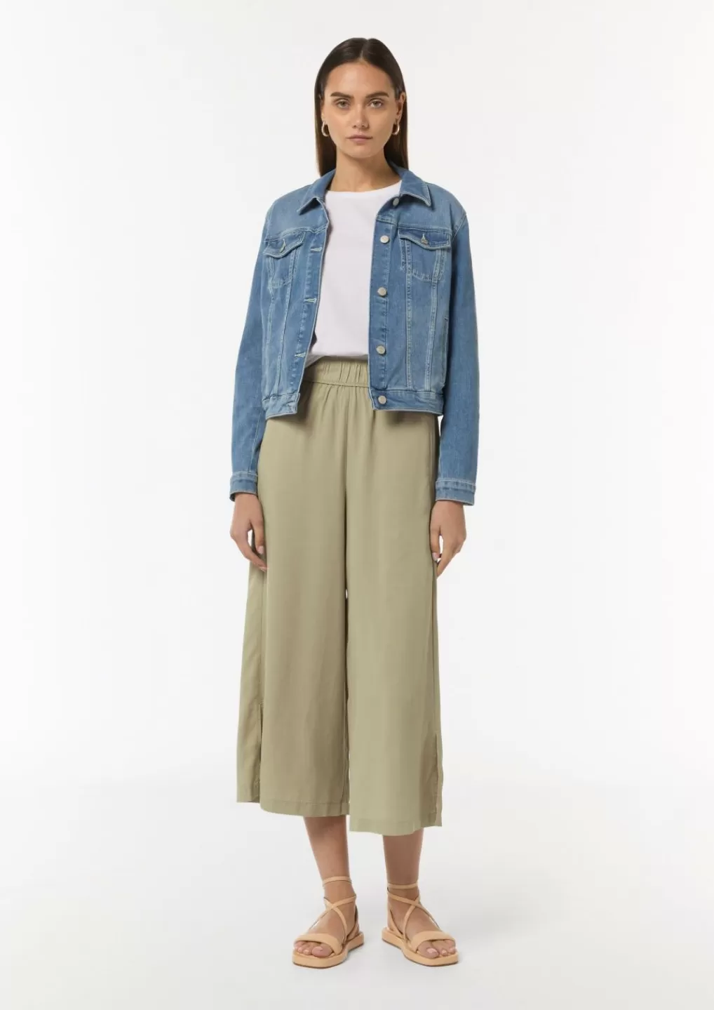 New Relaxed: jupe-culotte en lyocell Articles Durables | Pantalons