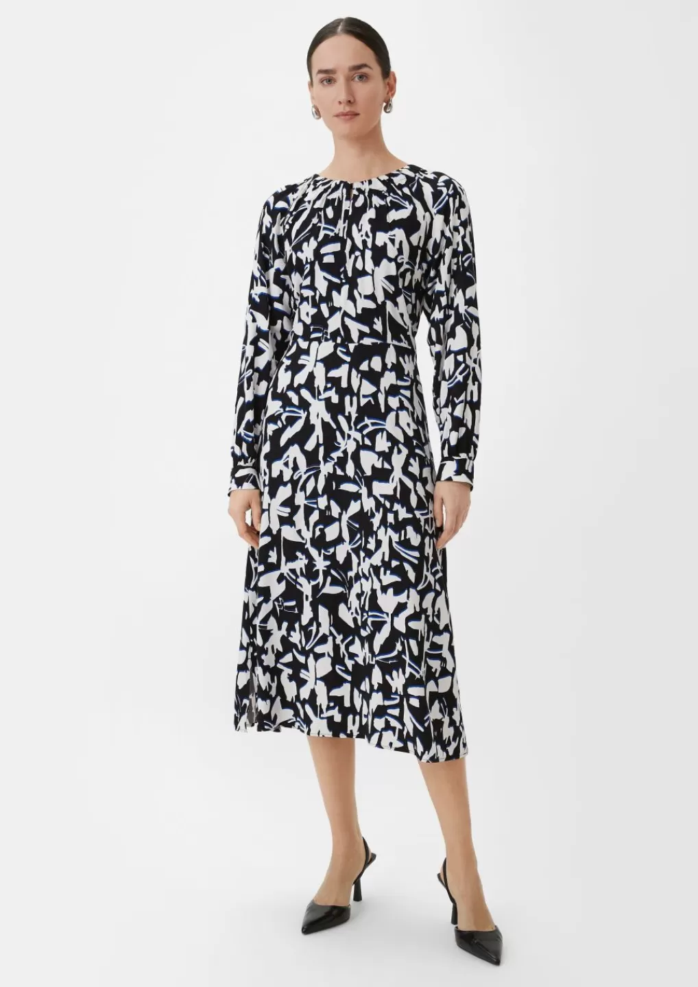 Store Robe maxi longueur fluide à imprimé all-over Robes