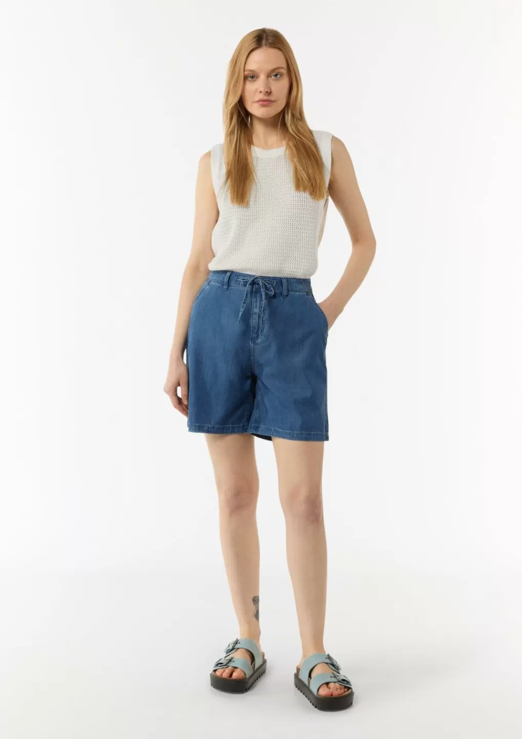 Flash Sale Short en lyocell Articles Durables | Jeans