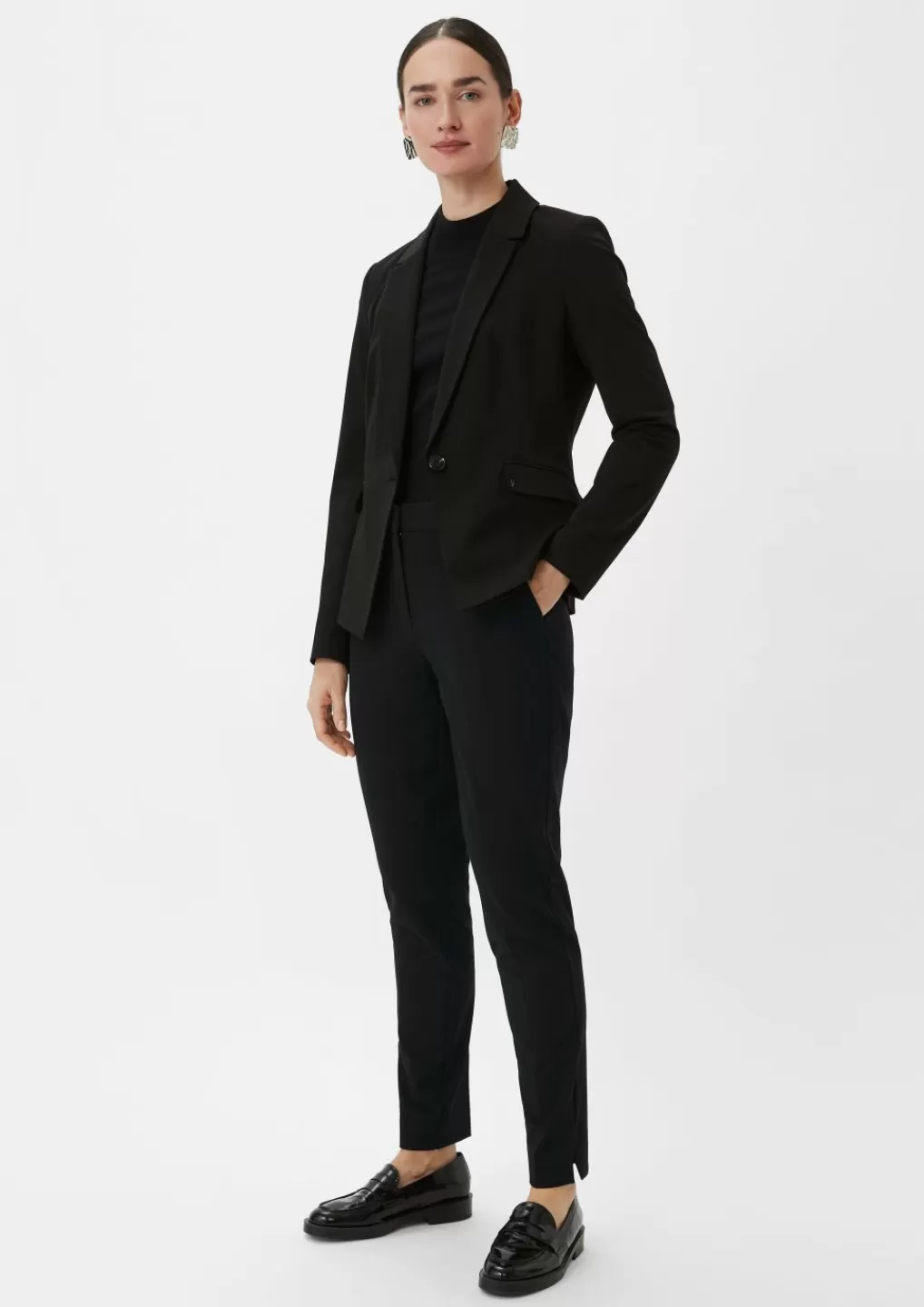 Clearance Slim : pantalon en viscose mélangée Pantalons