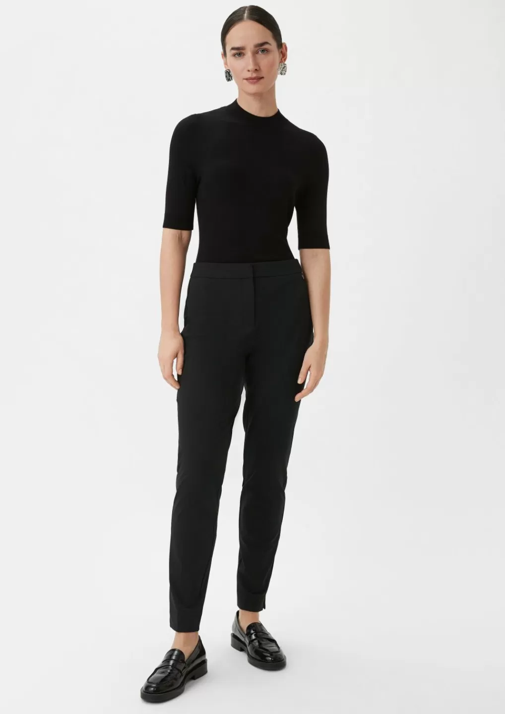 Clearance Slim : pantalon en viscose mélangée Pantalons