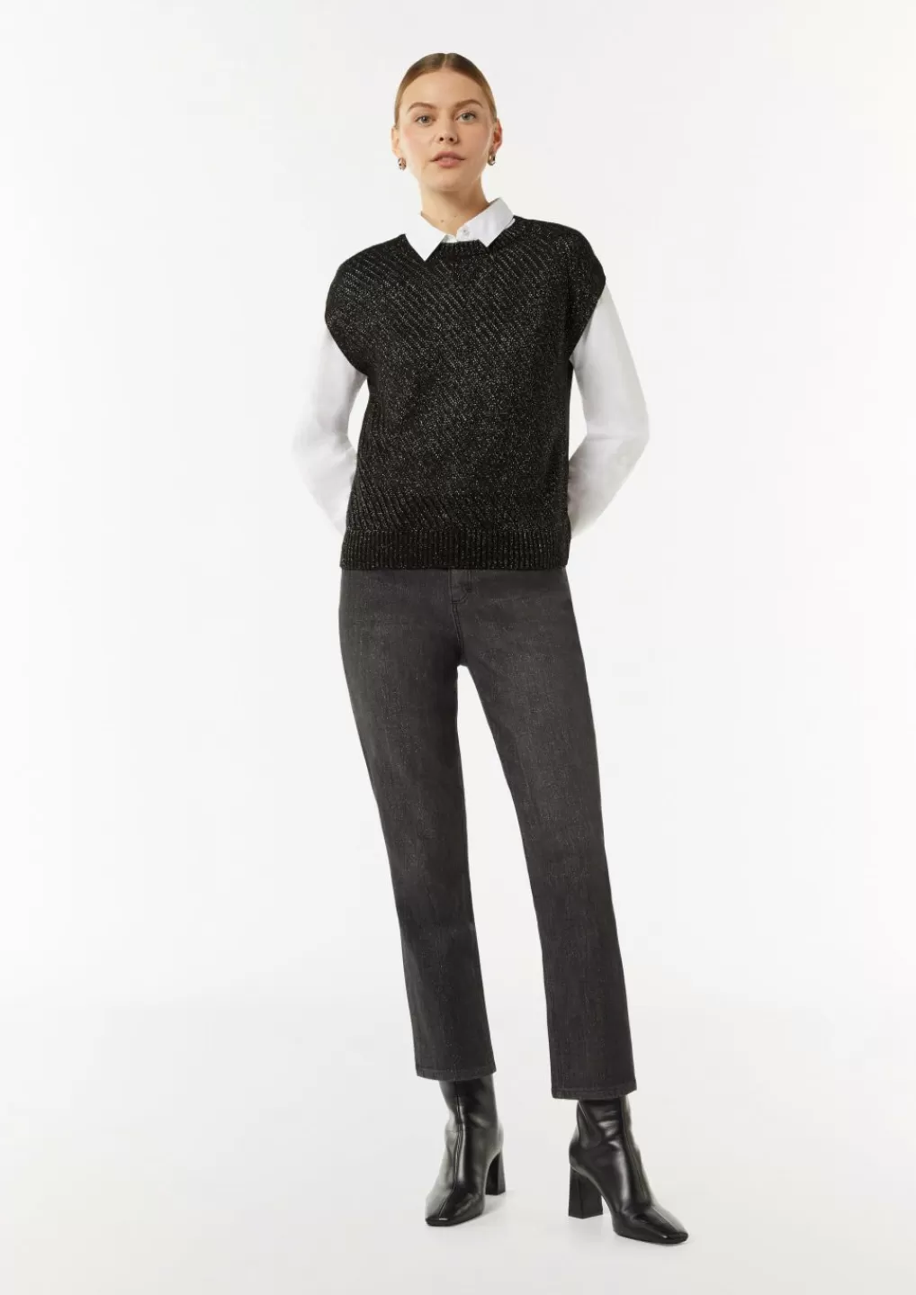 Clearance Spencer en tricot Cord & Pull-over