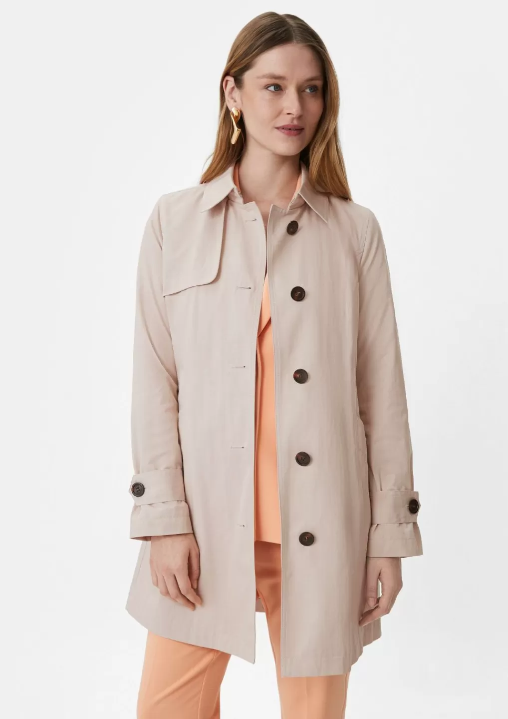 Best Sale Trench-coat cintré avec ceinture à nouer Articles Durables | Manteaux