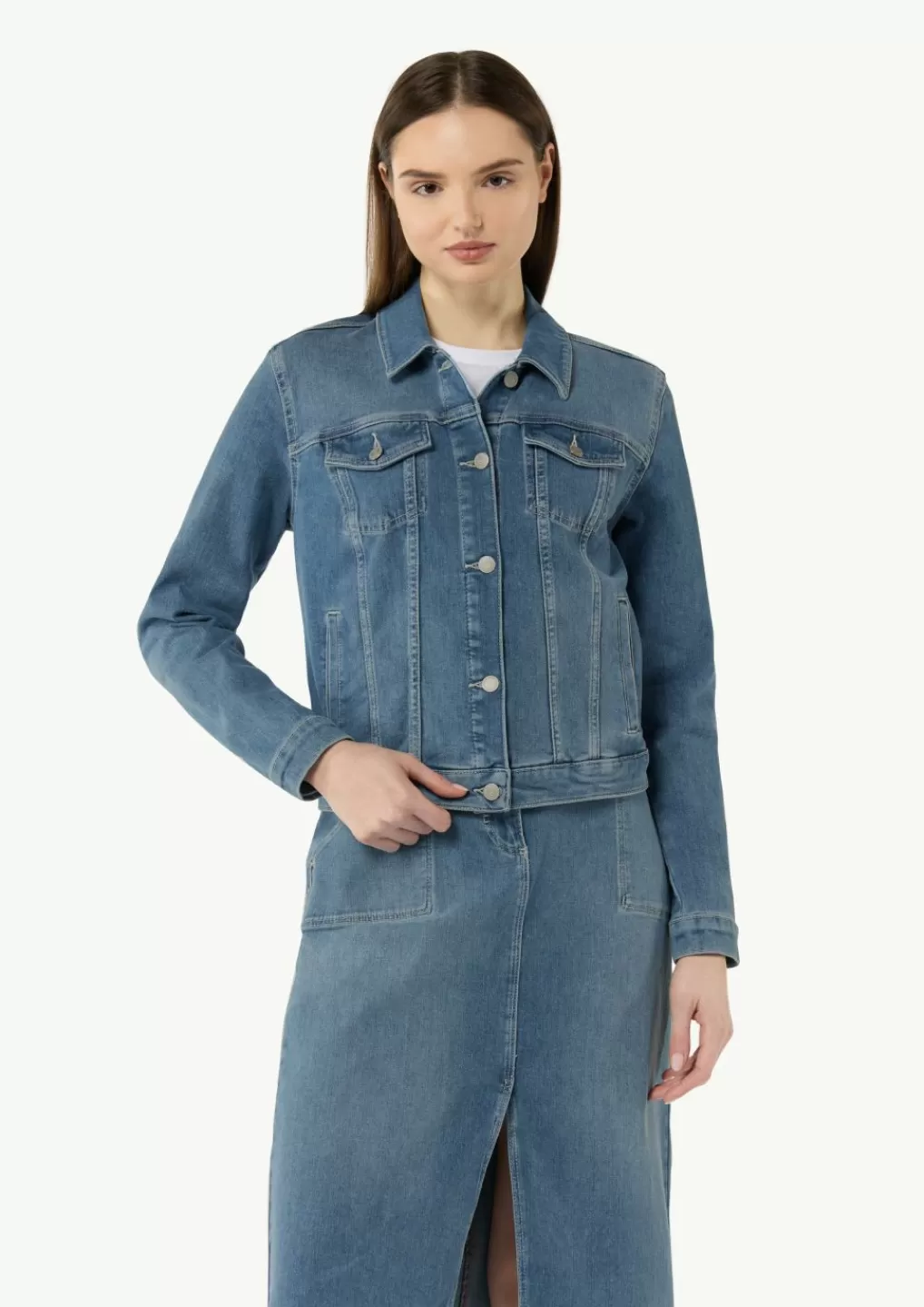 Flash Sale Veste en jean en coton mélangé Articles Durables | Vestes